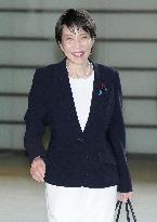 Japan PM Takaichi returns home