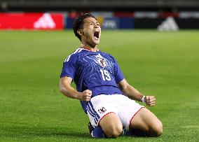 Football: Japan vs. Uruguay