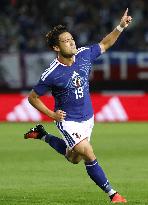 Football: Japan vs. Uruguay