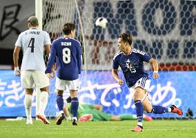 Football: Japan vs. Uruguay