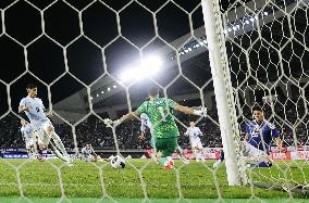 Football: Japan vs. Uruguay