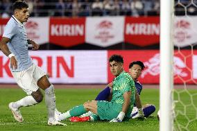 Football: Japan vs. Uruguay