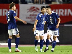 Football: Japan vs. Uruguay
