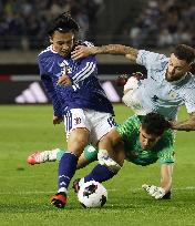 Football: Japan vs. Uruguay