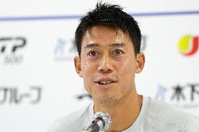 Tennis: Nishikori before Japan Open swan song